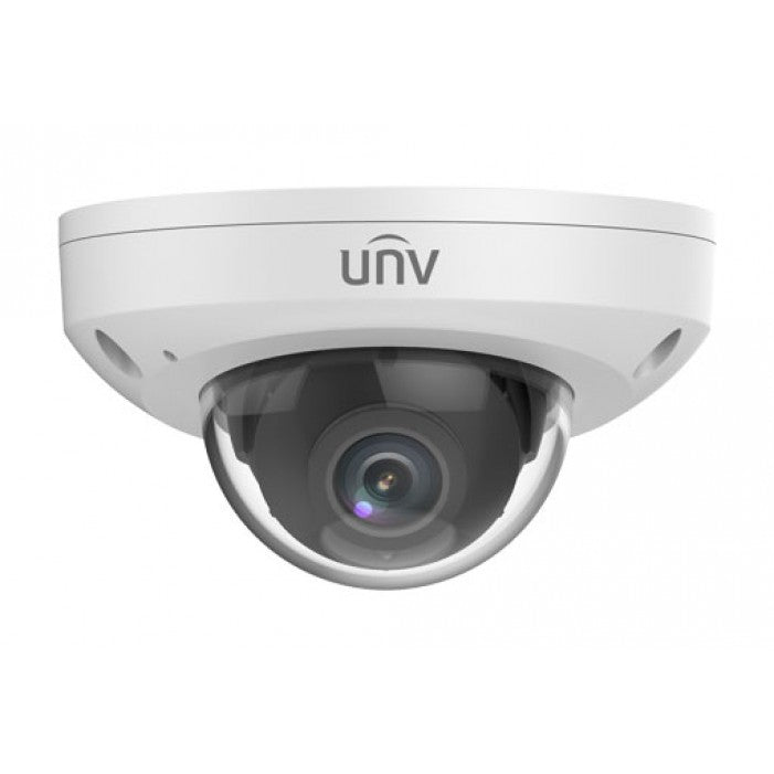 Uniview IPC314SB-ADF28K-I0 4 Megapixel HD Intelligent LightHunter IR Mini Dome Camera with 2.8mm Lens