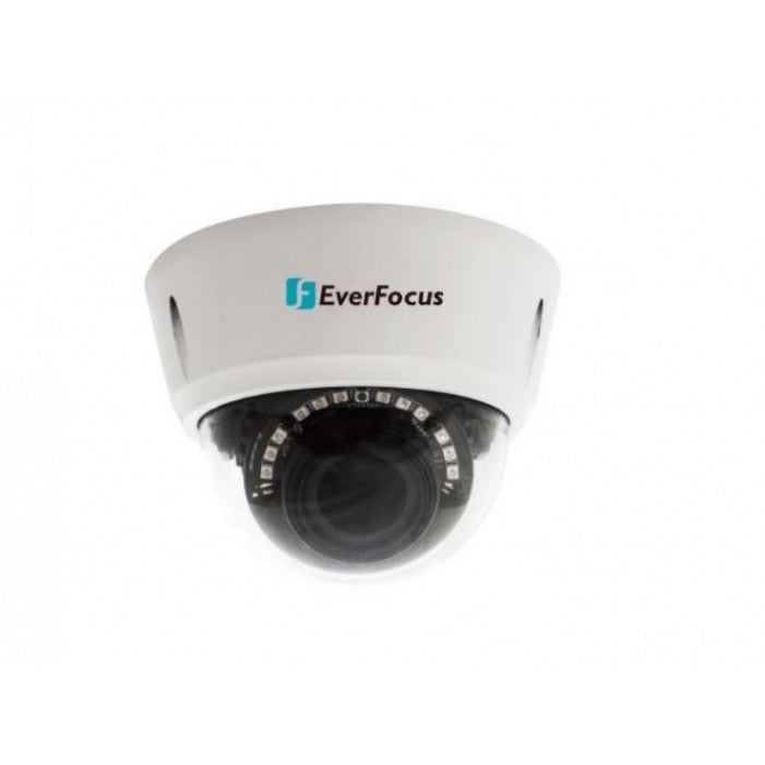 Everfocus EDN468M 4 Megapixel Network IR Outdoor Dome Camera, 2.8-12mm Lens