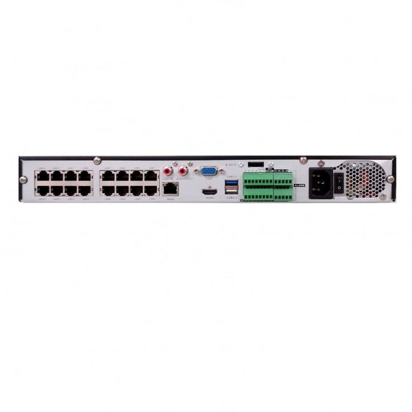 Everfocus Ironguard-2T 16 Channels 16 PoE Network Video Recorder, 2TB