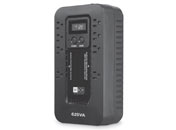 W Box Technologies 0E-625V8LCD2 Battery Backup Standby UPS 625VA/390W Standby UPS