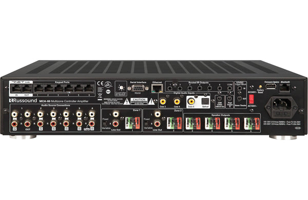 Russound MCA-66 1550-536342 6 Source 6 Zone Controller Amp