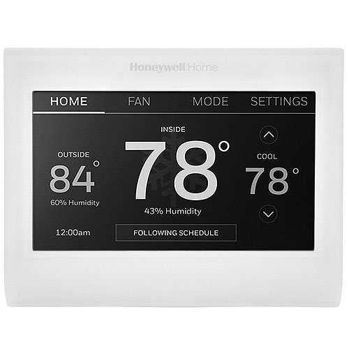 Honeywell Home TH9320WF5003/U Wi-Fi 9000 Color Touchscreen Thermostat