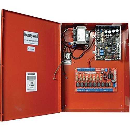 Honeywell Power HP600ULM 12/24VDC, 6.0A Power Supply with an HPMOM6 Distribution Controller