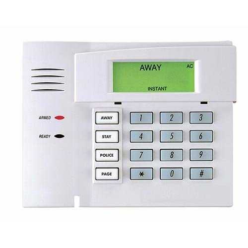 Honeywell Home 6151 Fixed-English Display Access Keypad with Integrated Hardwired Zone