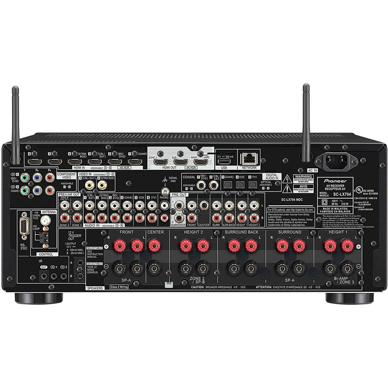 Pioneer Home Audio Elite SC-LX704 9.2-Channel Network AV Receiver with IMAX