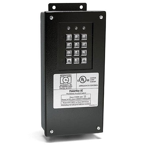Linear PKAC-110 PowerKey AC Machinery Access Control System, UL Listed, 99-Users, 110V