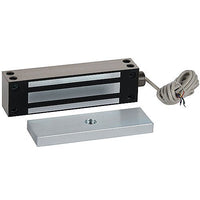 RCI 8380-RLS-32D GateMag Electromagnetic Lock with Built-in Remote Lock Status, 1200 lb., Brushed Stainless Steel
