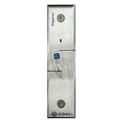 CDVI DGLI-F-WLC26 Multi-Technology Wiegand Proximity Card Reader, Mullion, Vandal Resistant, 125kHz
