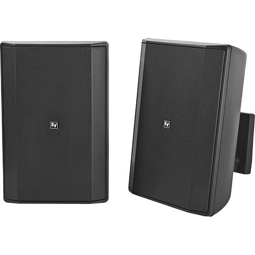 Electro-Voice EVID-S8.2TB High-Performance 2-Way Full-Range, 8 in. Surface Mount Speaker, Black