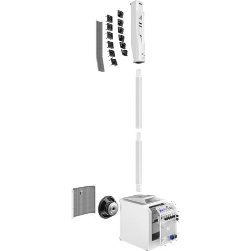 Electro-Voice EVOLVE 30M Portable 1000W Column Sound System with Mixer & Bluetooth (White)